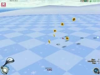 pangya ice cannon trou 17 chip-in