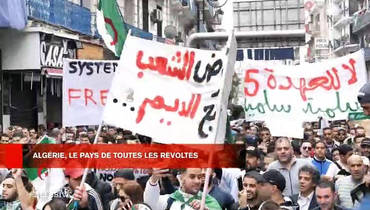 "Enquête exclusive" sur M6: "Algérie, le pays de toutes les révoltes" - présenté par Bernard de la Villardière