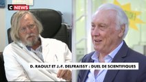 Didier Raoult et Jean-François Delfraissy, un duel de scientifiques devant le Sénat