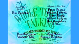 The Whole Town's Talking (1935) - Opening/Closing [1990 LASERDISC/VHS]
