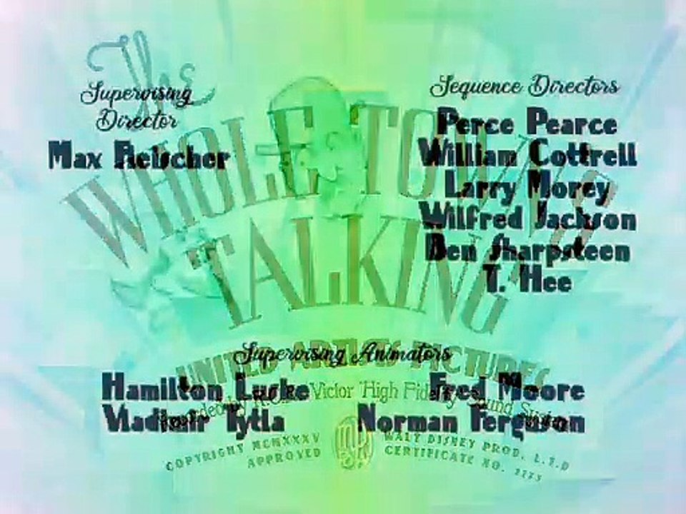 The Whole Town's Talking (1935) - Opening/Closing [2015 DVD/BLU-WAY]