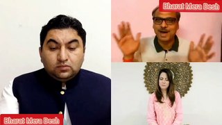 Arzoo Kazmi With Harshvardhan Tripati and Qamar Chima - Viral Debat on India Pakistan #Arzookazmi #HarshvardhanTripati #QamarChima