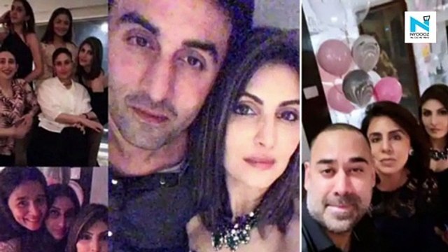 Kareena Kapoor, Alia Bhatt, Ranbir Kapoor party with his sister Riddhima on her birthday