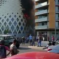 Beirut: incendio divampa nell'edificio disegnato da Zaha Hadid