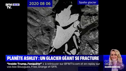 Le plus gros glacier du Groenland se fracture