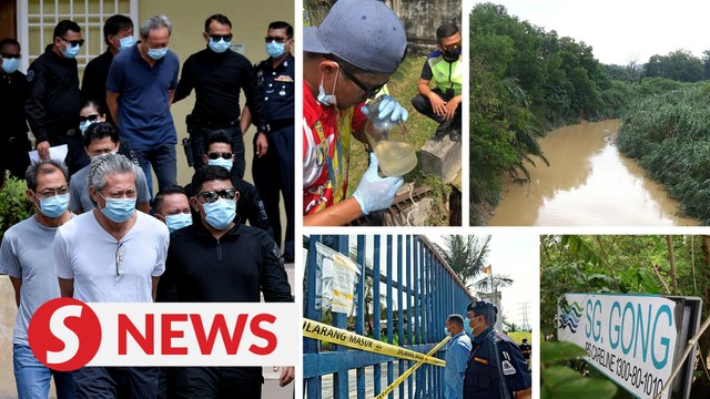Four brothers, workshop manager plead not guilty to polluting Sg Gong