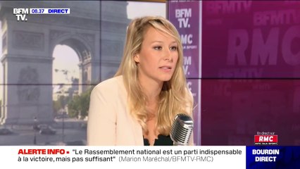 Pour Marion Maréchal, Marine Le Pen "ne peut pas gagner seule" en 2022