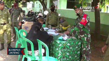 Ratusan Warga Terjaring Razia Masker