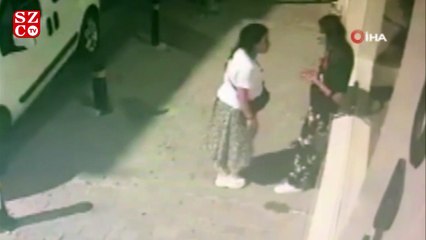 Kızların kavgası kamerada