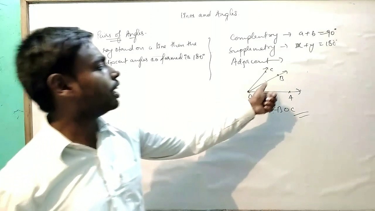 #Lines_and_Angles #CBSE9 Part 5 (#pairs_of_angles #linear_pair_axiom) #axiom6.1