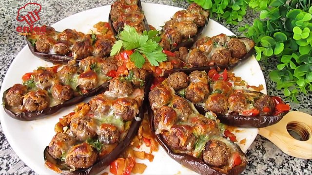 O KADAR LEZZETLİ OLDU KİSOFRAYA GELDİĞİ GİBİ BİTECEĞİ GARANTİ✔ENFES KÖFTELİ KARNI YARIK TARİFİ