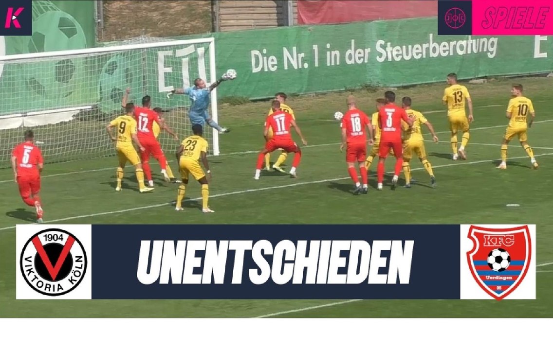 Generalprobe ohne Sieger | FC Viktoria Köln – KFC Uerdingen (Testspiel