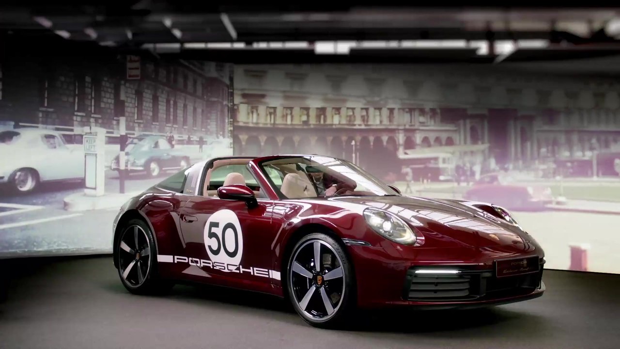 Highlights des 911 Targa 4S Heritage Design Edition