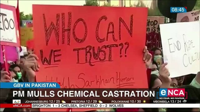 Pakistan PM mulls chemical castration for rapists