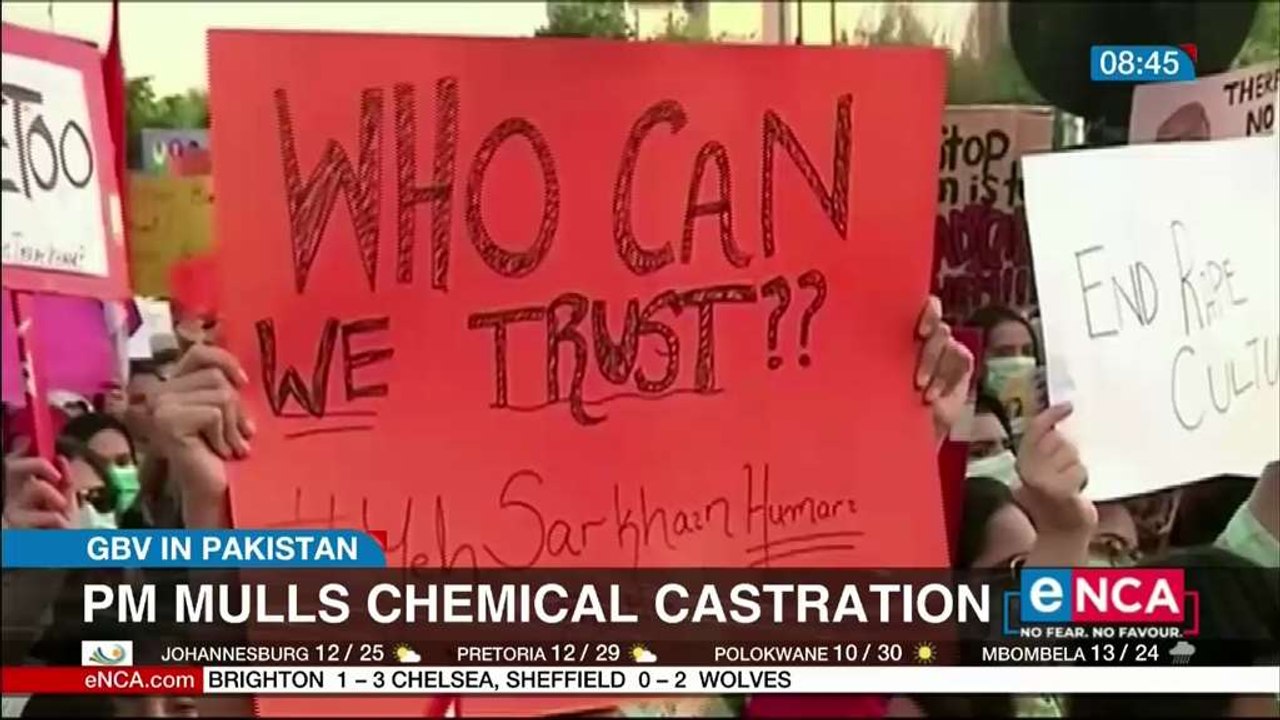 Pakistan PM mulls chemical castration for rapists