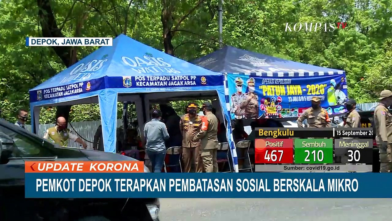 Depok Terapkan PSBB Berskala Mikro
