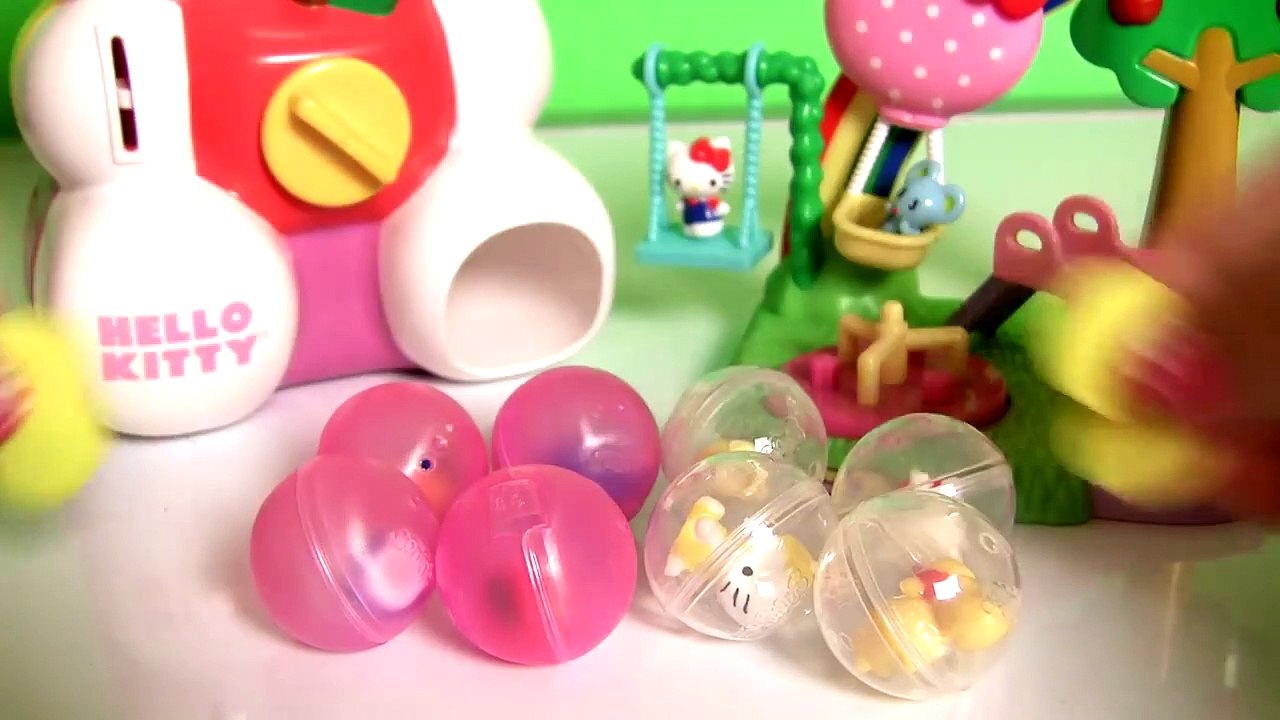 Huge Hello Kitty Squinkies Dispenser with 8 Exclusive Surprise Toys by