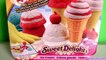 Moon Sand Ice Cream Sundae Sweet Delights ❤ How to Make Frozen Desserts & Cones with Sand