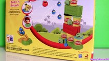 Play Doh Angry Birds Build 'n Smash Game From Rovio Unboxing PlayDough by FunToys