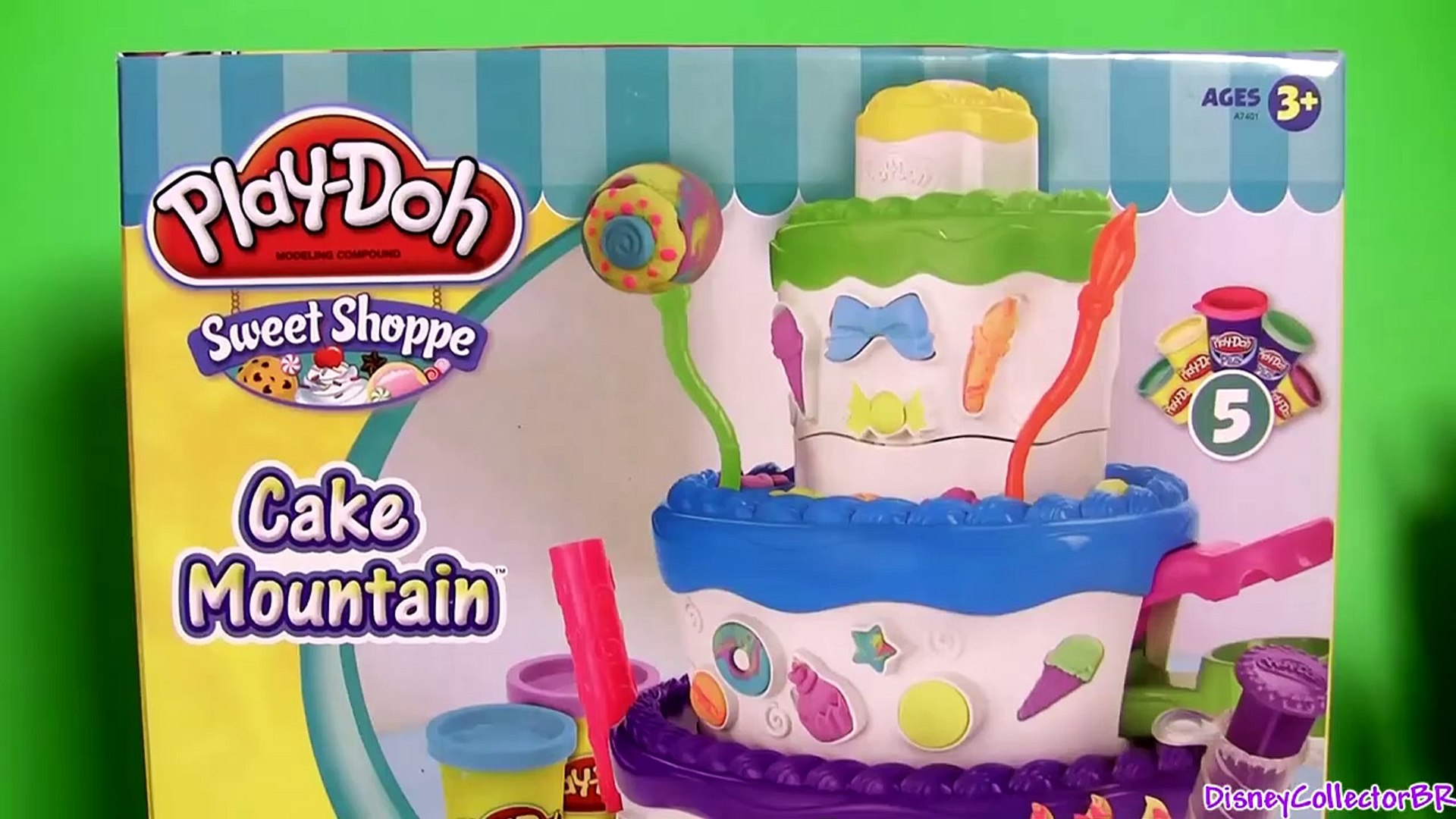 Massinhas Play Doh Fábrica de Bolos ToysBR - Play Doh Dolci