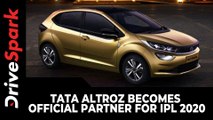 Tata Altroz Becomes Official Partner For IPL 2020