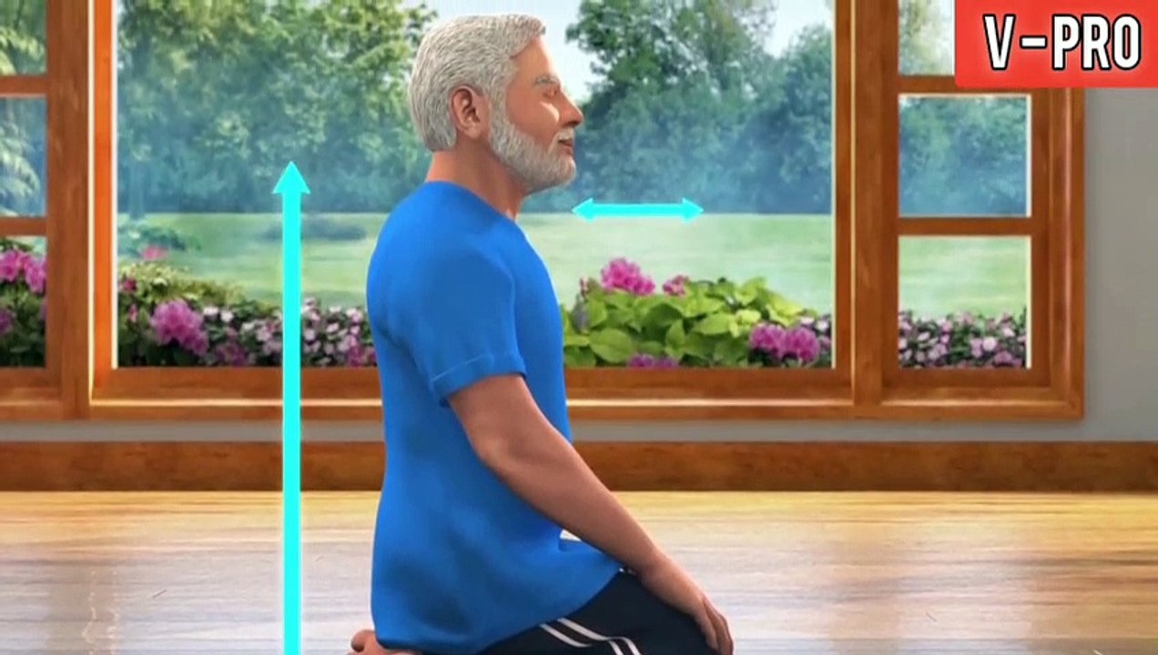 Yoga With PM Modi - Vajrasana