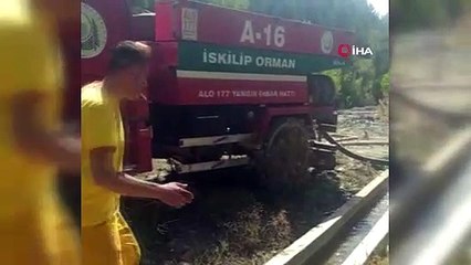 Çorum’daki orman yangını kontrol altına alındı