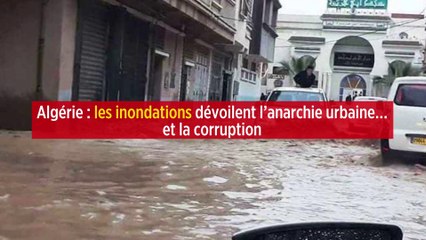 Algérie : les inondations dévoilent l'anarchie urbaine… et la corruption