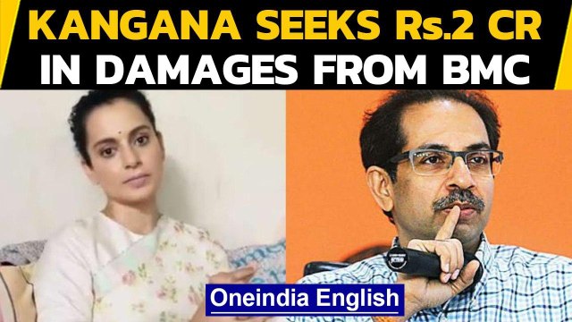Kangana Vs BMC: Kangana Ranaut issues notice to BMC, seeks Rs.2 Cr in damages | Oneindia News