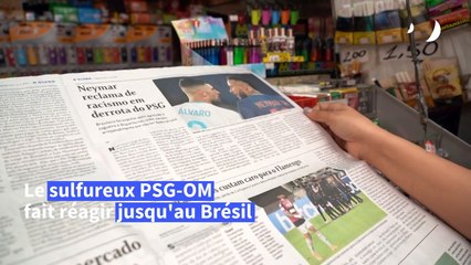 Les Brésiliens solidaires avec Neymar après les incidents de PSG-OM