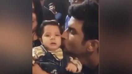 Sushant Singh Rajput बच्चे को रोता देख नहीं कर पाए Control, यूं किया प्यार; VIRAL VIDEO | Boldsky