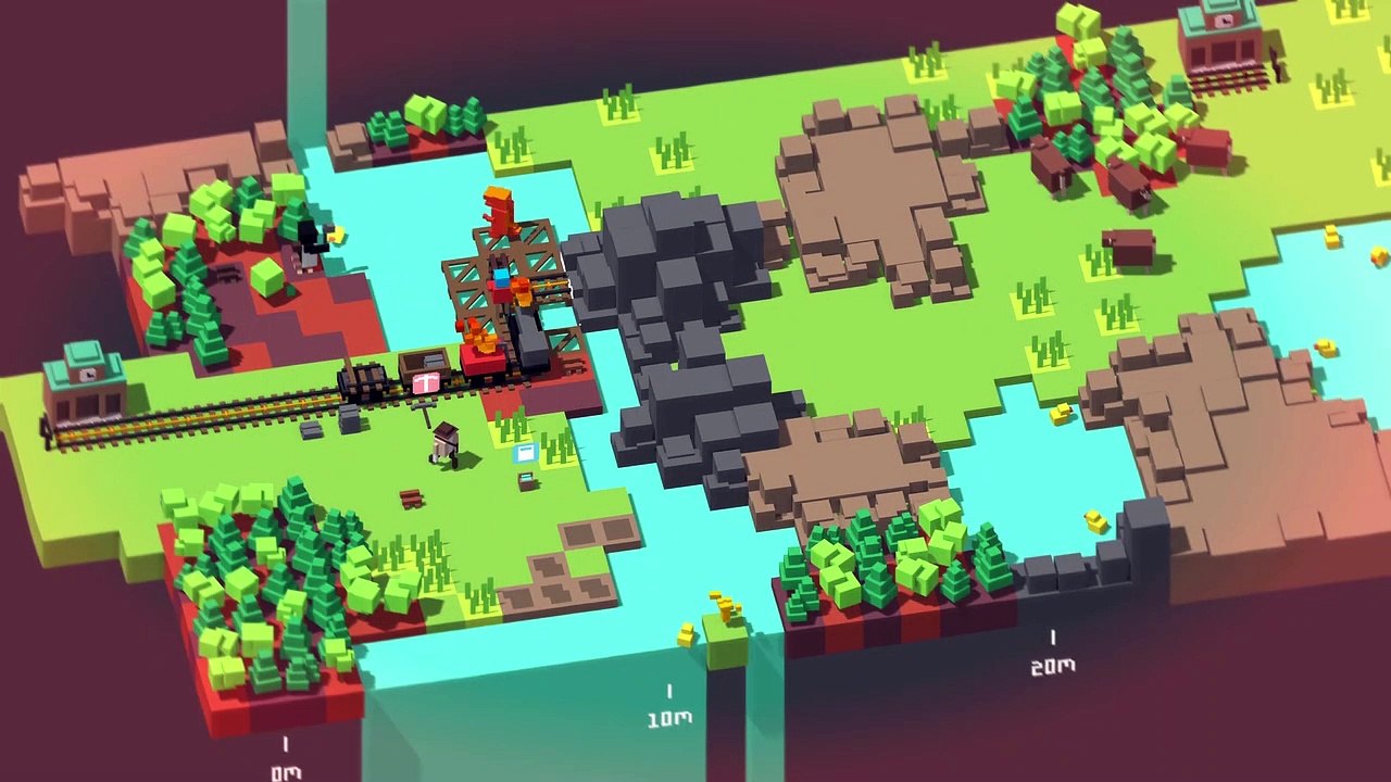 Unrailed Trailer de gameplay Vidéo Dailymotion