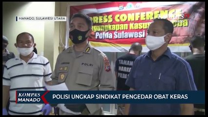 Polisi Ungkap Sindikat Pengedar Obat Keras