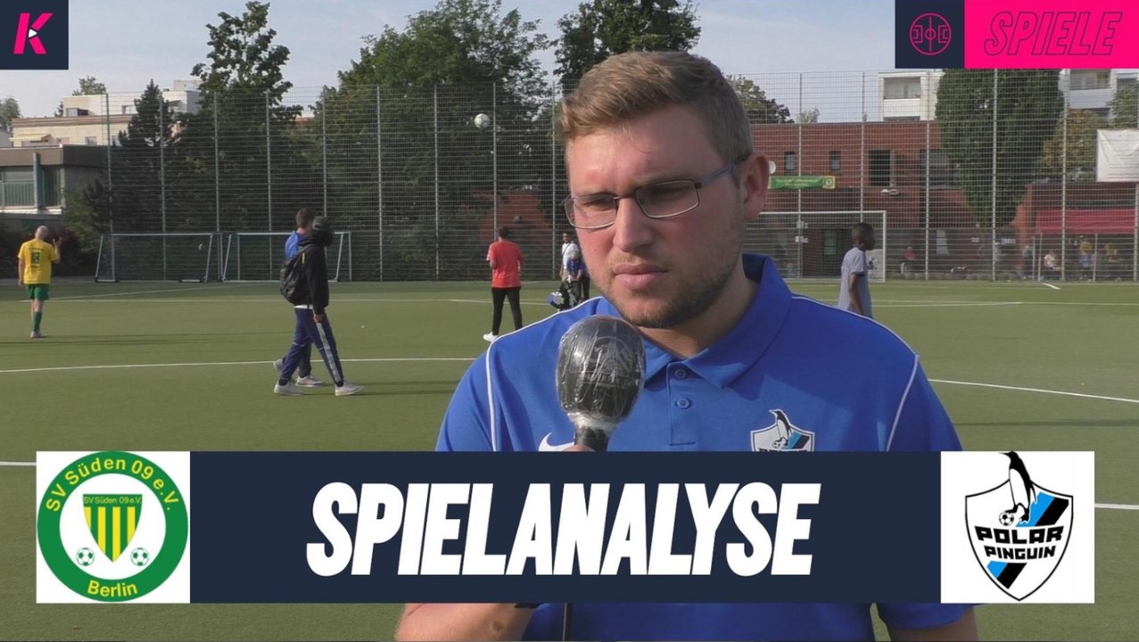 Die Spielanalyse | SV Süden 09 - Polar Pinguin (1. Runde, Pokal)