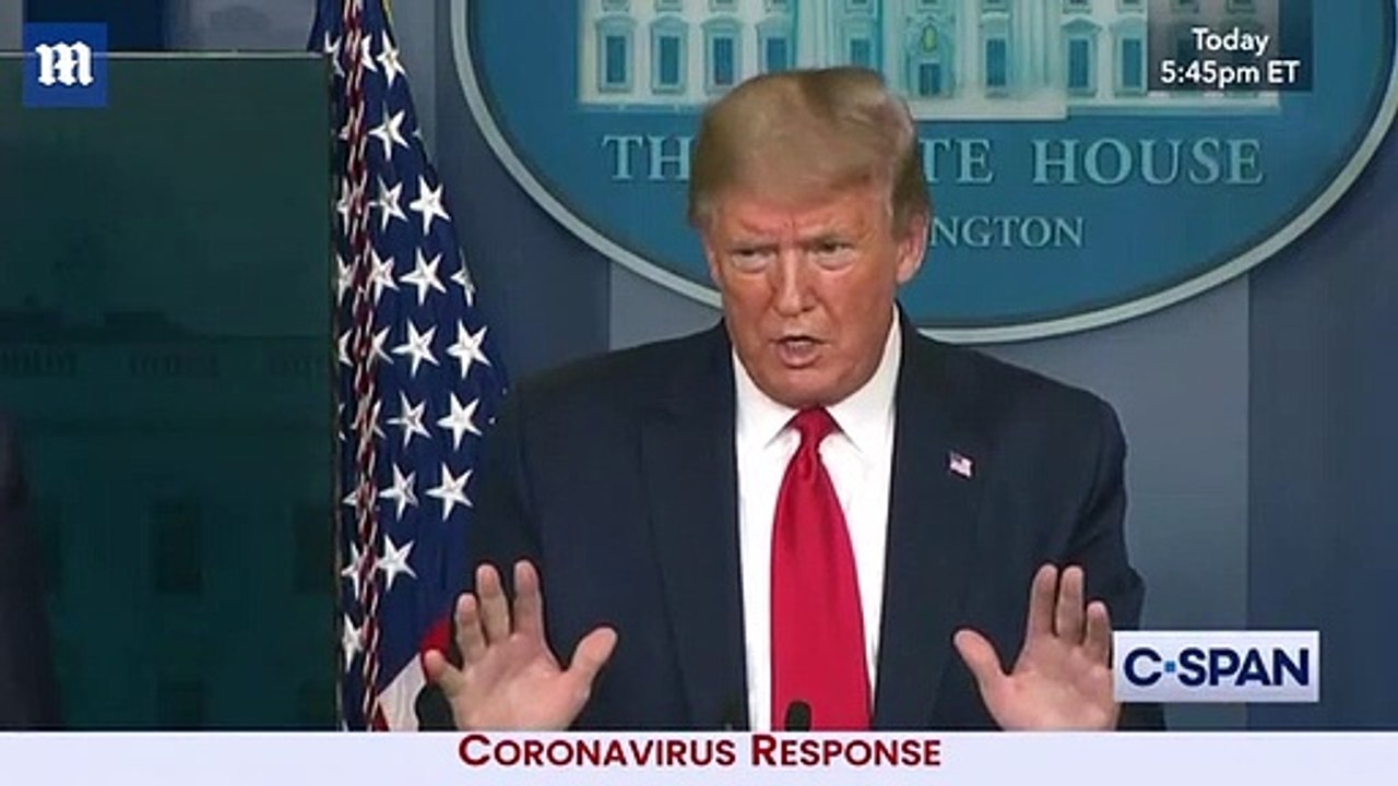 'The president of the United States calls the shots' Trump pushes to reopen on April 13th