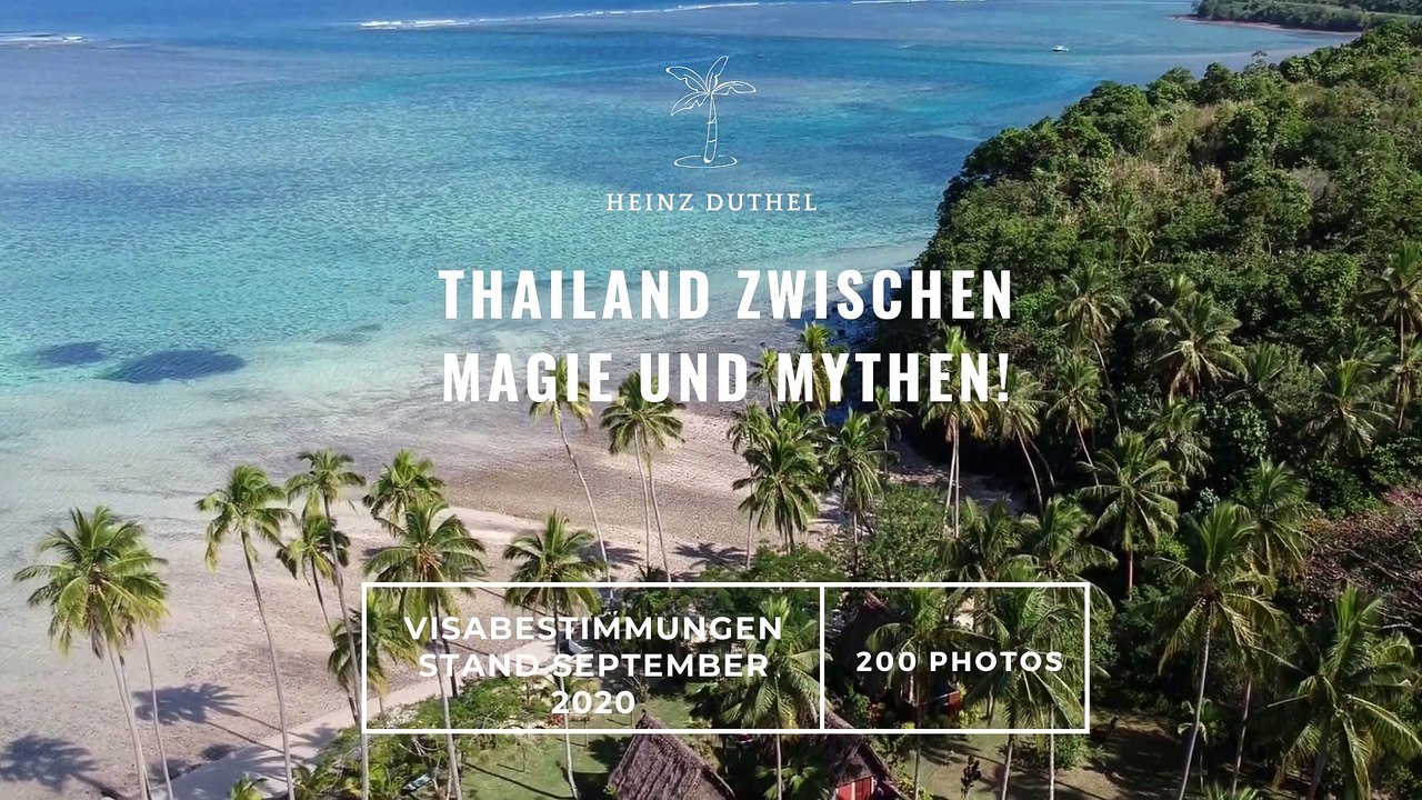 Ab nach Thailand. Thailand Report 3. 2020, www.duthel.info