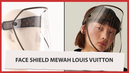 Louis Vuitton Rilis Face Shield, Dibanderol Rp14,4 Juta
