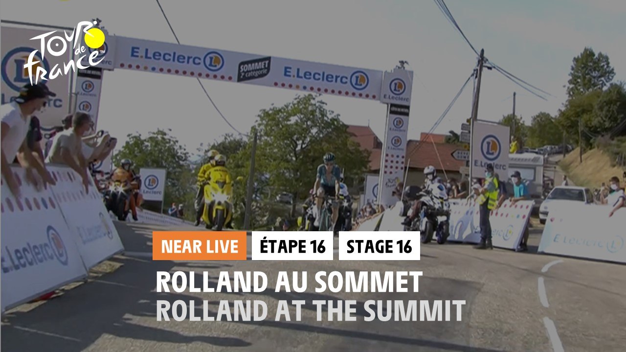 #TDF2020 - Étape 16 / Stage 16 - Rolland au sommet / Rolland at the summit