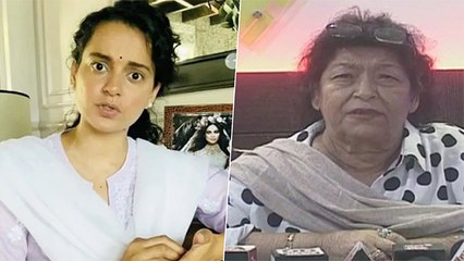 Kangana Ranaut Speaks Against Saroj Khan's Controversial Statement