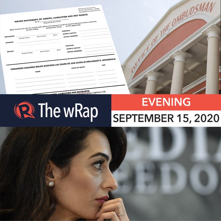 Ombudsman denies public access to SALN | Evening wRap