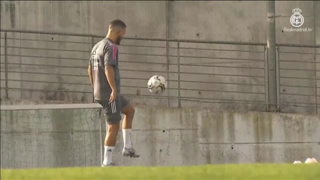 Victoria por 6-0 del Real Madrid en el partidillo de entrenamiento de esta mañana en Valdebebas ante el Getafe