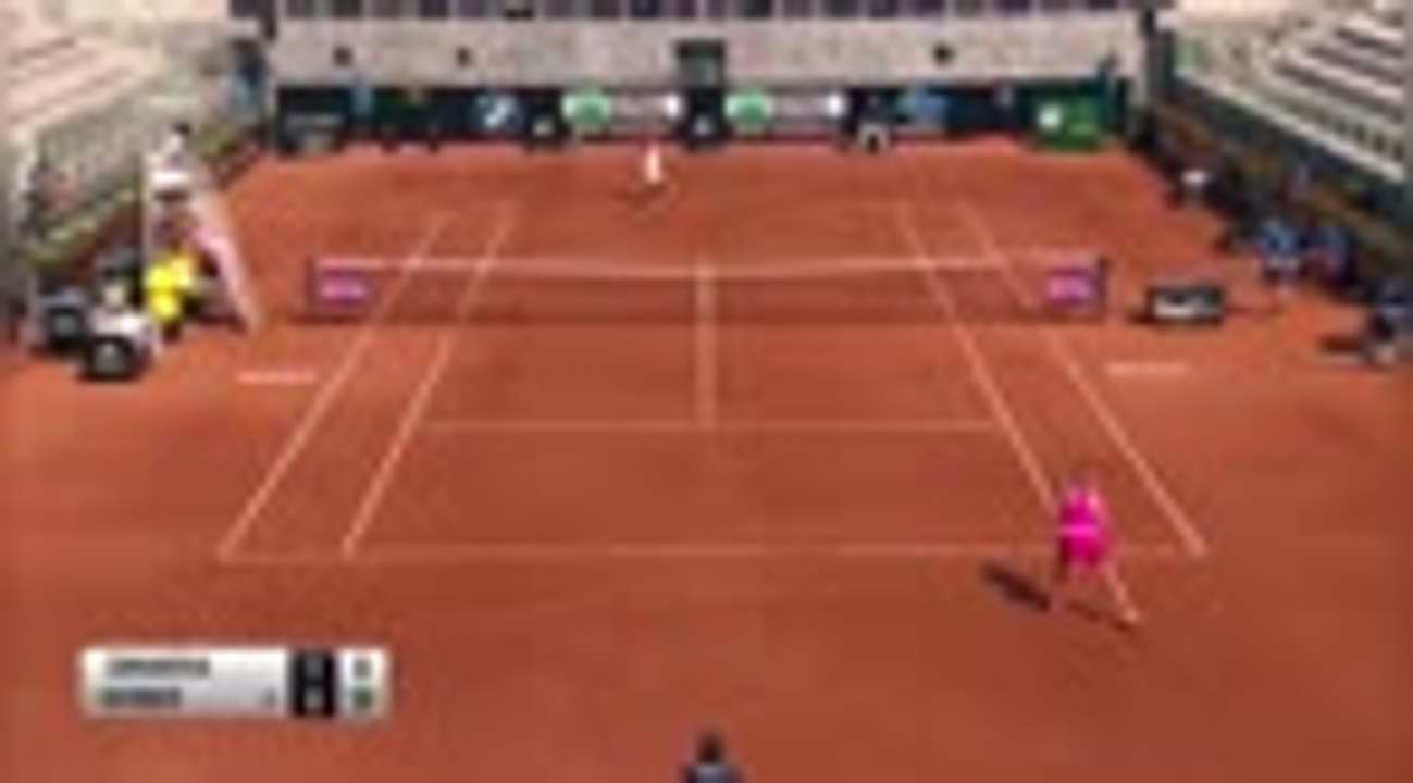 Rome - Kerber déjà éliminée