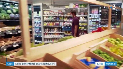 Dons alimentaires : des associations passent par les applications