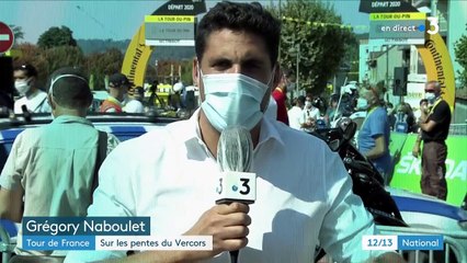 Tour de France : les coureurs sur les pentes du Vercors