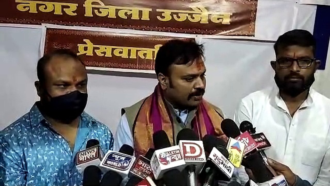 युवा मोर्चा के प्रदेश अध्यक्ष अभिलाष पांडे मीडिया से हुए रूबरू