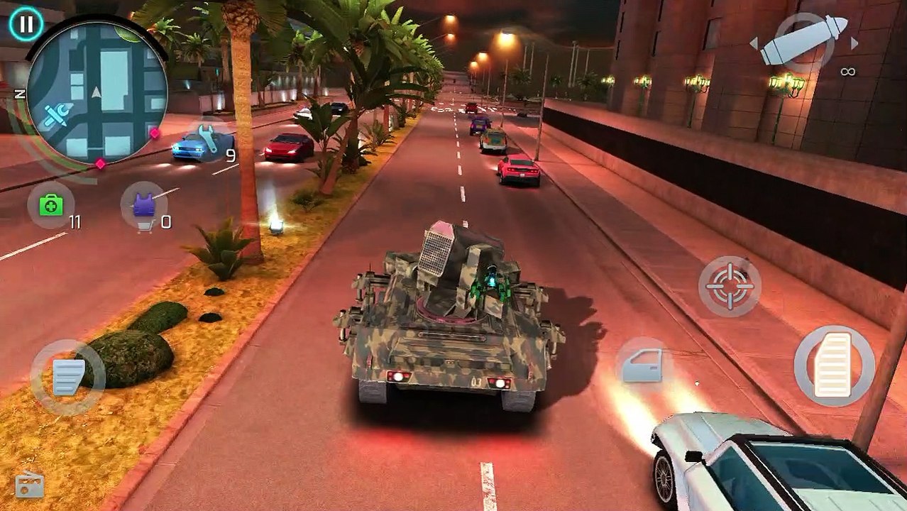 Grito Abisal en Gangstar Vegas 4 nivel 3 dando fuertes ondas destructivas 