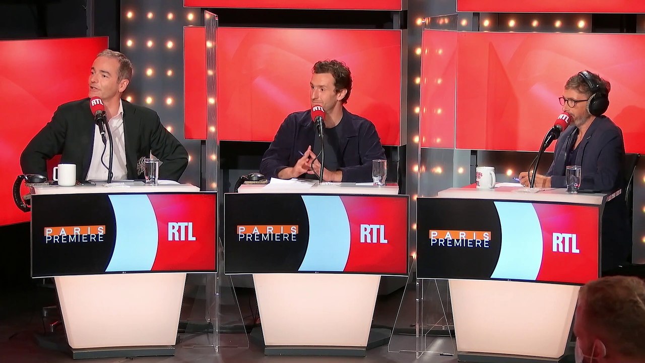 Florian Gazan et Franck Ferrand commentent le Tour de France pour les Grosses Têtes