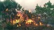 Elazığ'da orman yangını...Çok sayıda ekip sevk edildi