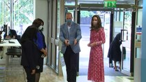 Duke and Duchess of Cambridge visit London Bridge Jobcentre