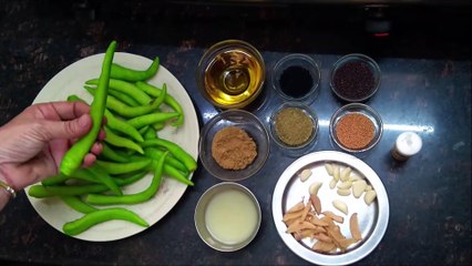 Instant Hari Mirch ka Aachar | Green Chilli's Pickle | Nirmalbhoj